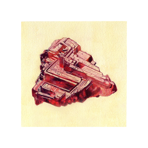 Spessartine Garnet Art Print